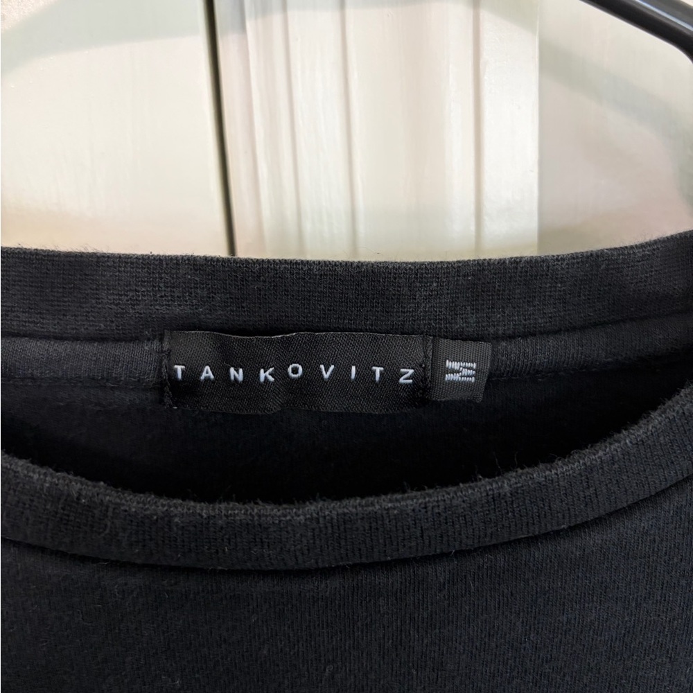 Tankovitz Black Long Sleeve Graphic Tee - "If I sell my soul" - Picture 3 of 4